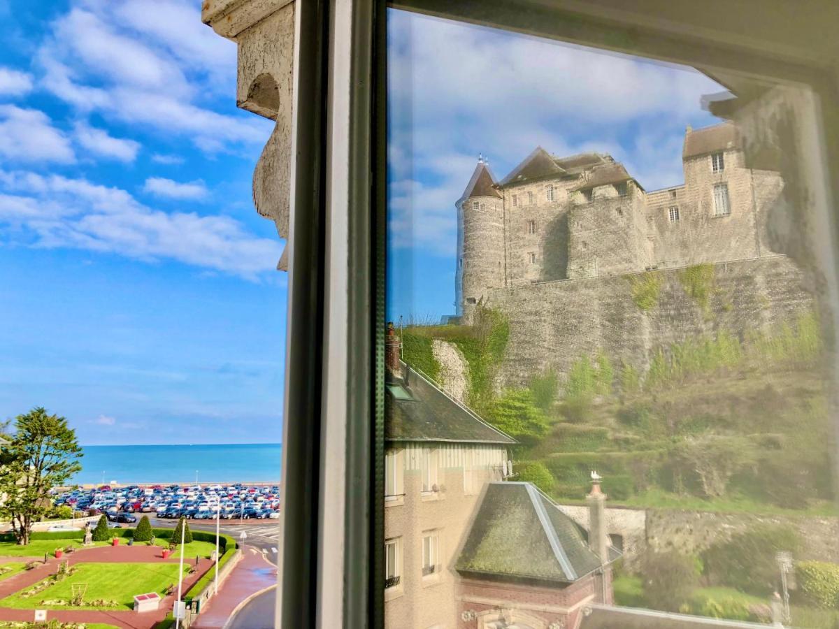 Toutes voiles dehors - Vue mer&château - Cosy Dieppe Exterior foto