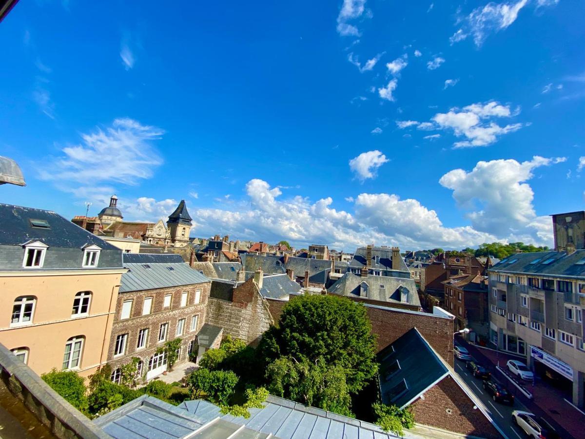 Toutes voiles dehors - Vue mer&château - Cosy Dieppe Exterior foto
