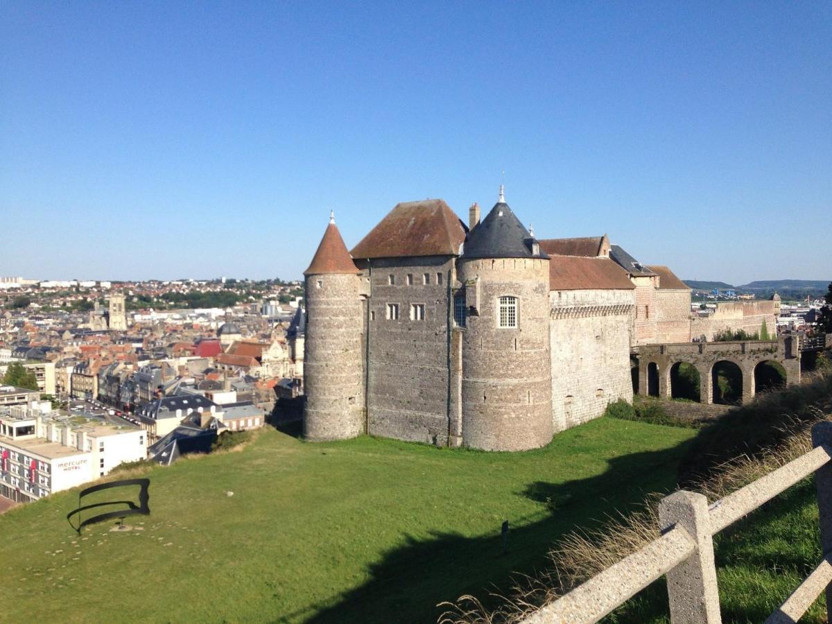 Toutes voiles dehors - Vue mer&château - Cosy Dieppe Exterior foto
